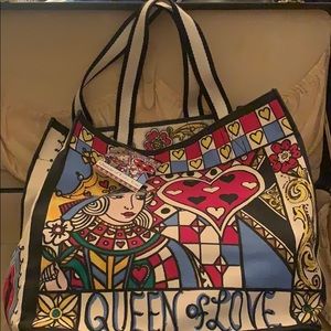 Brighton Queen of Love Tote